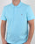 Gant Pique Rugger Polo Topaz Blue