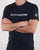 Sergio Tacchini linear logo T Shirt Navy