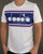 Diadora Spectra T Shirt White/Navy