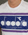 Diadora Spectra T Shirt White/Navy