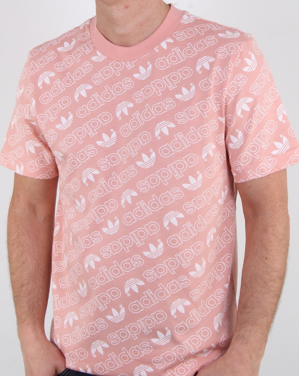 Adidas Originals Aop T Shirt Dust Pink