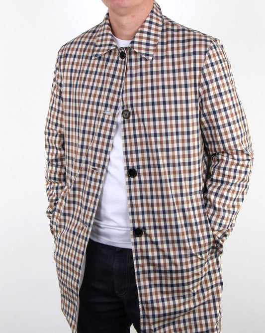Aquascutum Aquascutum Cove Reversible Raincoat light camel