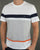 Aquascutum Roeburn Block Colour Stripe T Shirt White