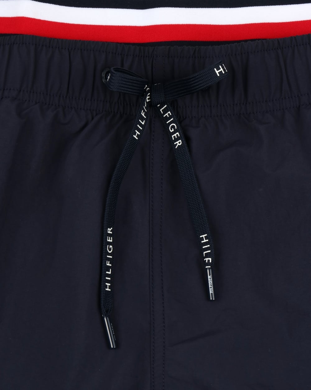 Tommy Hilfiger Double Waistband Swim Shorts Navy