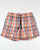 Gant Pastel Check Swim Shorts Coral