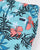 Gant Summer Floral Swim Shorts Topaz Blue