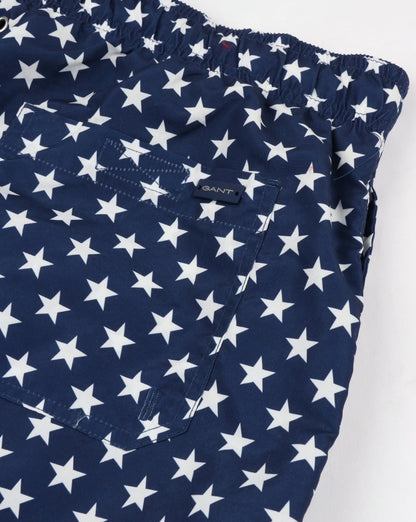 Gant Stars Swim Shorts Navy