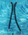 Gant Pool Palm Swim Shorts Topaz Blue