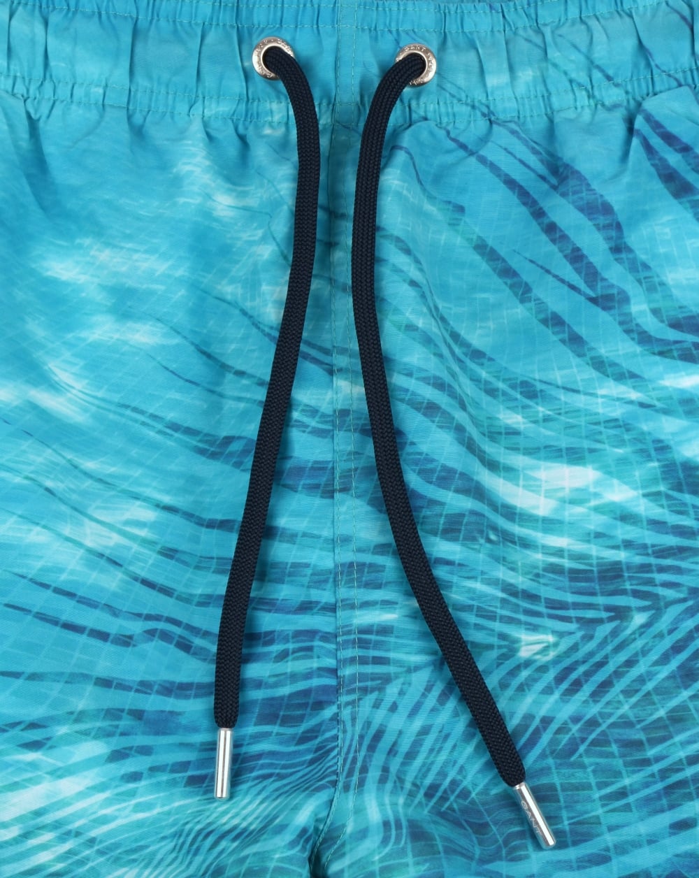 Gant Pool Palm Swim Shorts Topaz Blue