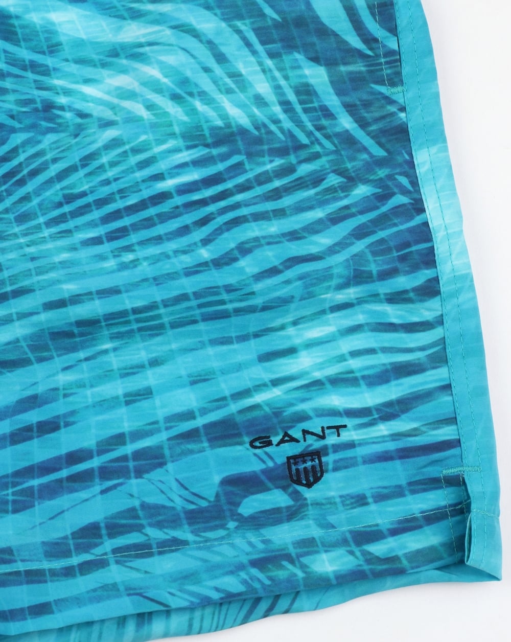 Gant Pool Palm Swim Shorts Topaz Blue