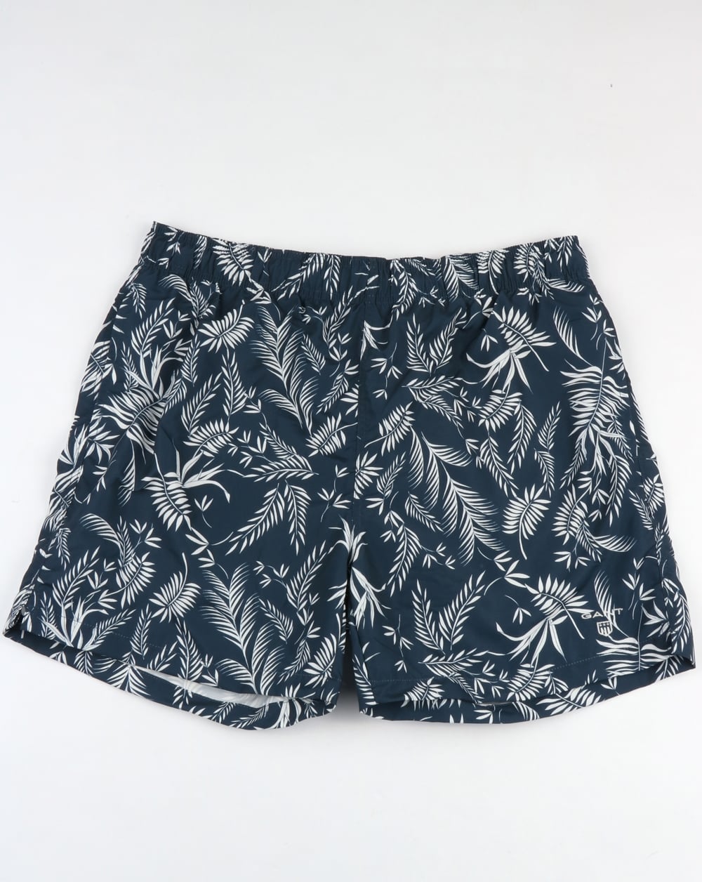 Gant Thin Leaves Swim Shorts Navy