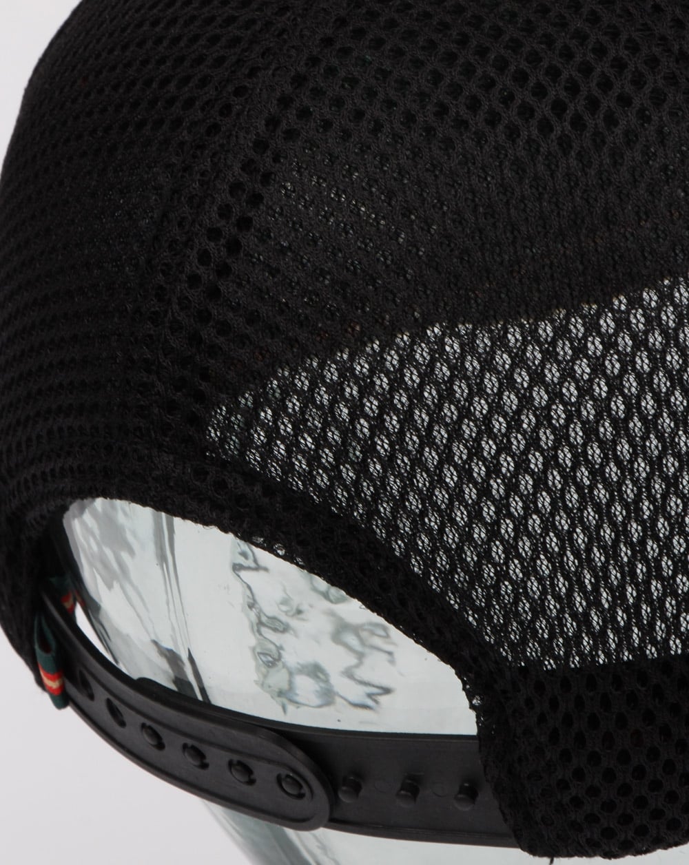 Luke White Line Trucker Cap Black