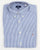 Gant Poplin Banker Striped Shirt Yale Blue