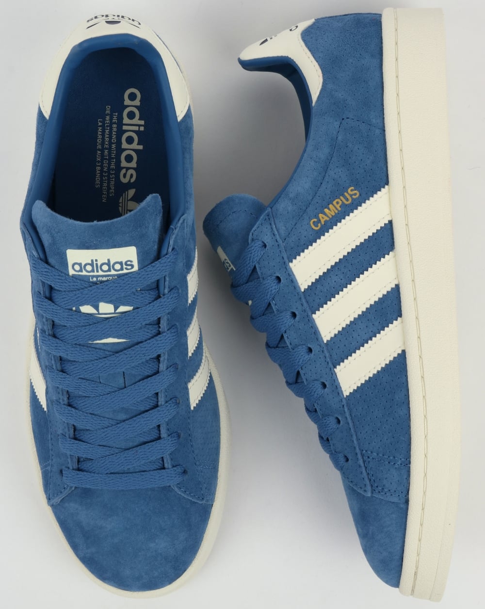 Adidas Campus Trainers Trace Royal/Off White