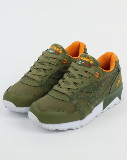 Diadora N9000 CVSD Trainers Green Rosemary