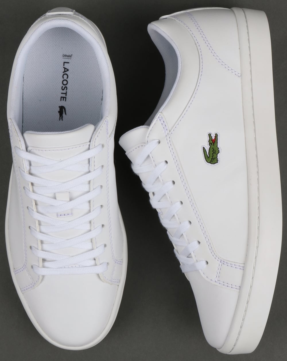 Lacoste Footwear Straightset Trainers White