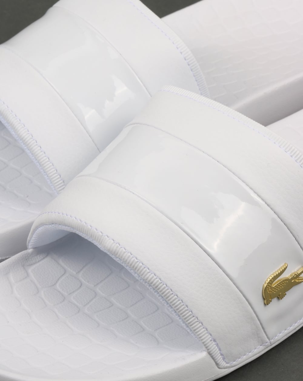 Lacoste Fraisier Sliders White/Gold