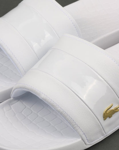 Lacoste Fraisier Sliders White/Gold