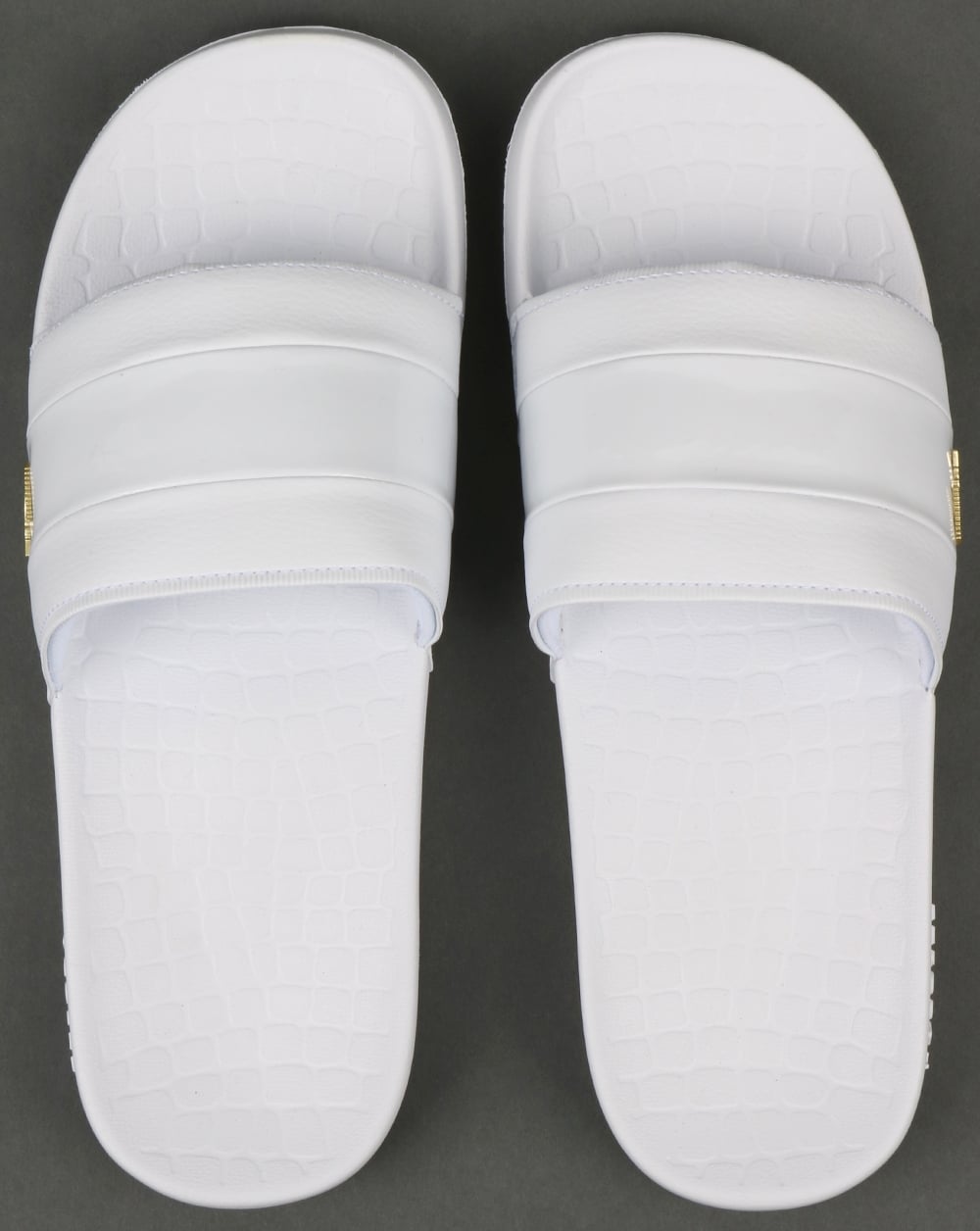 Lacoste Fraisier Sliders White/Gold