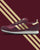 Adidas New York Trainers Burgundy/Gold