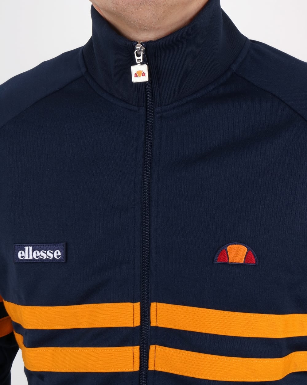 Ellesse Rimini Track Top Navy/Orange