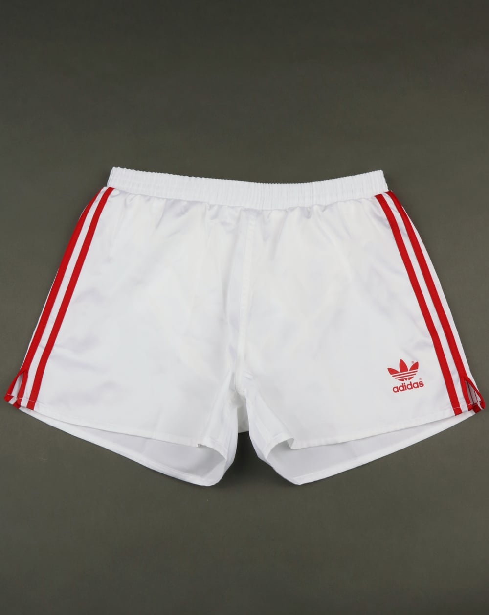 Adidas Originals Retro 90s Shorts White-red