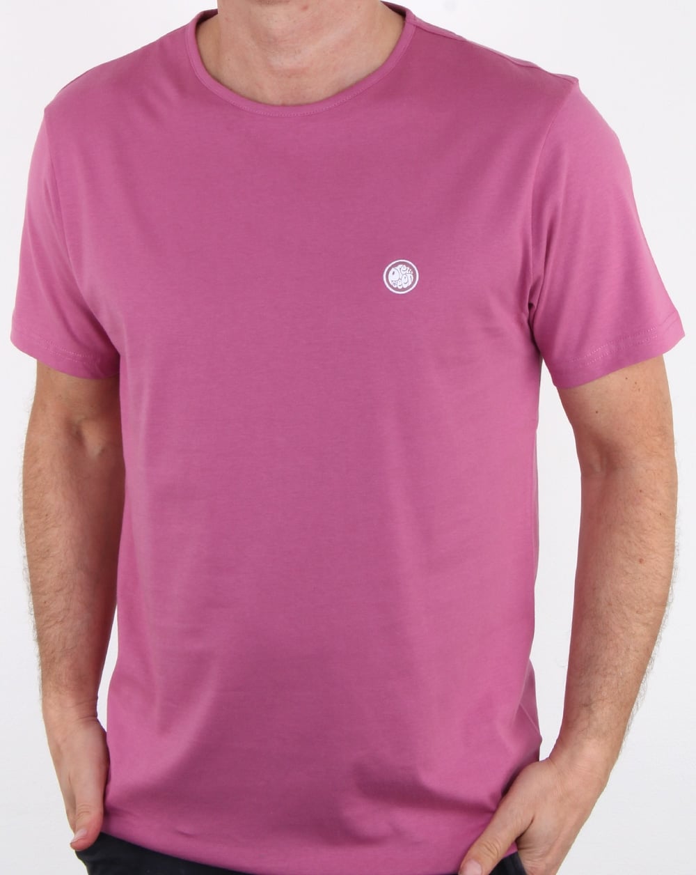 Pretty Green Mitchell T Shirt Pink
