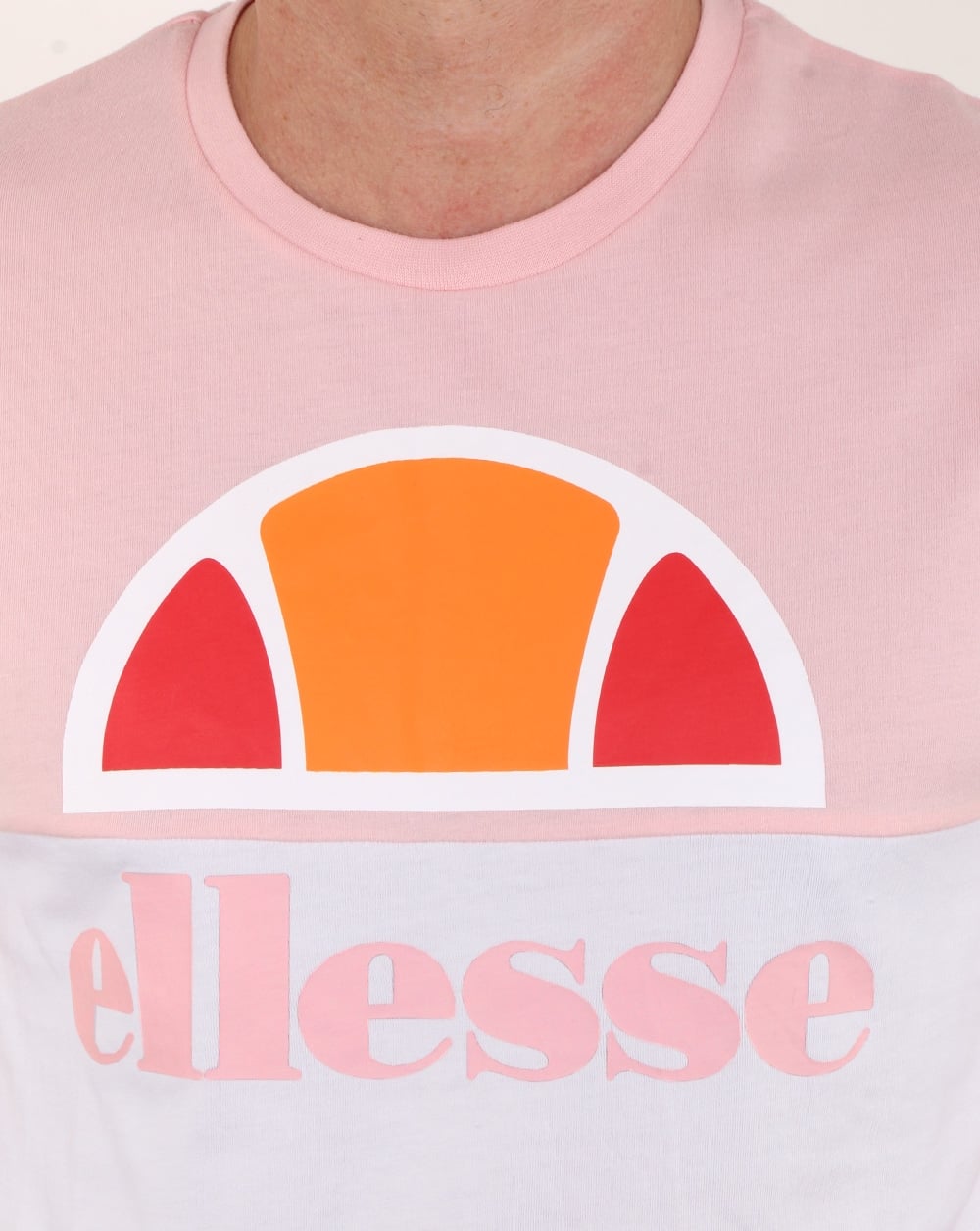 Ellesse Arbatax T Shirt Pink