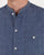 Pretty Green Nightingale Collarless Shirt Indigo