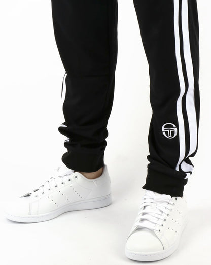 Sergio Tacchini Masters Track Bottoms Black/White