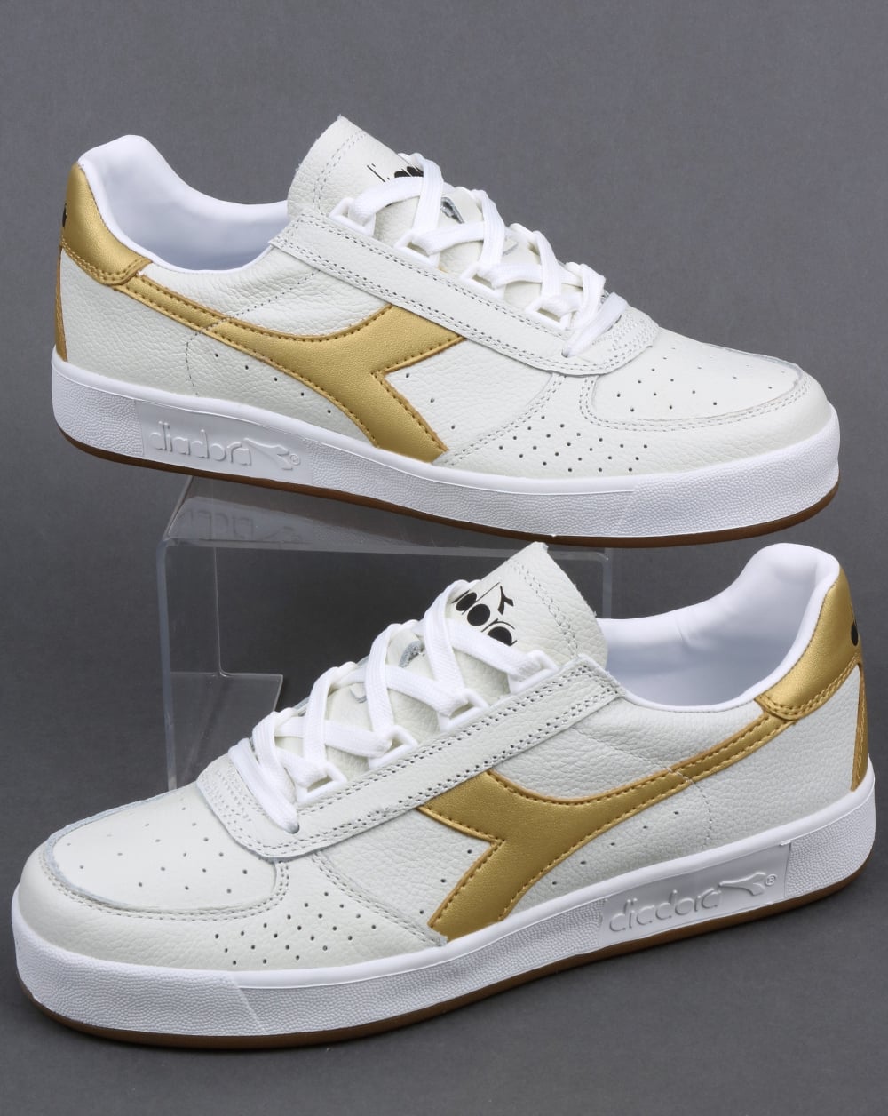 Diadora B. Elite L Trainers White/Gold
