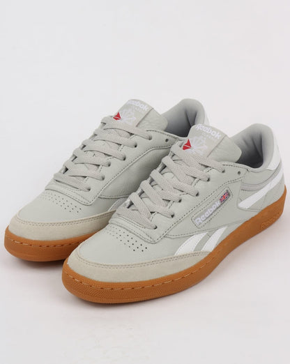 Reebok Revenge Plus Gum Trainers Skull Grey/White