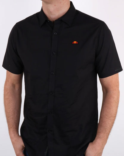 Ellesse Castello Short Sleeve Shirt Black