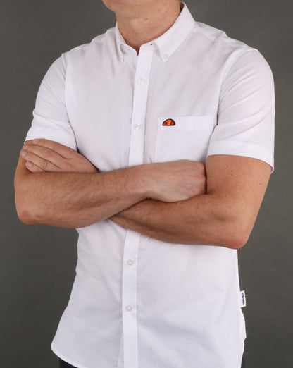 Ellesse Pocket Shirt short sleeve White