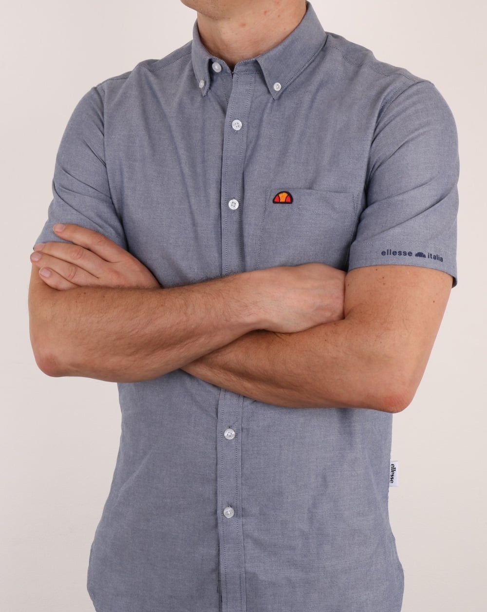 Ellesse Pocket Shirt short sleeve Navy