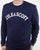 Lyle And Scott Logo Sweatshirt Navy