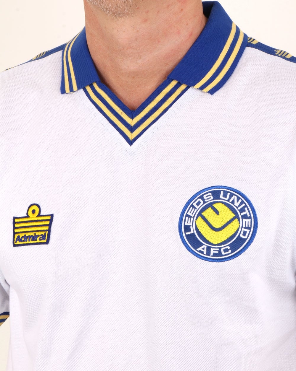 Leeds United 1978 Admiral Football Shirt White
