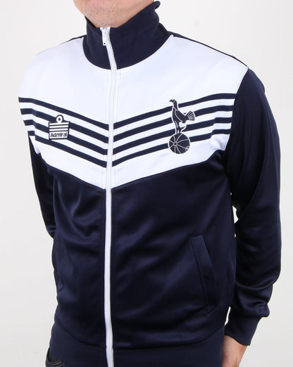 Tottenham 1978 Admiral Track Top Navy/white
