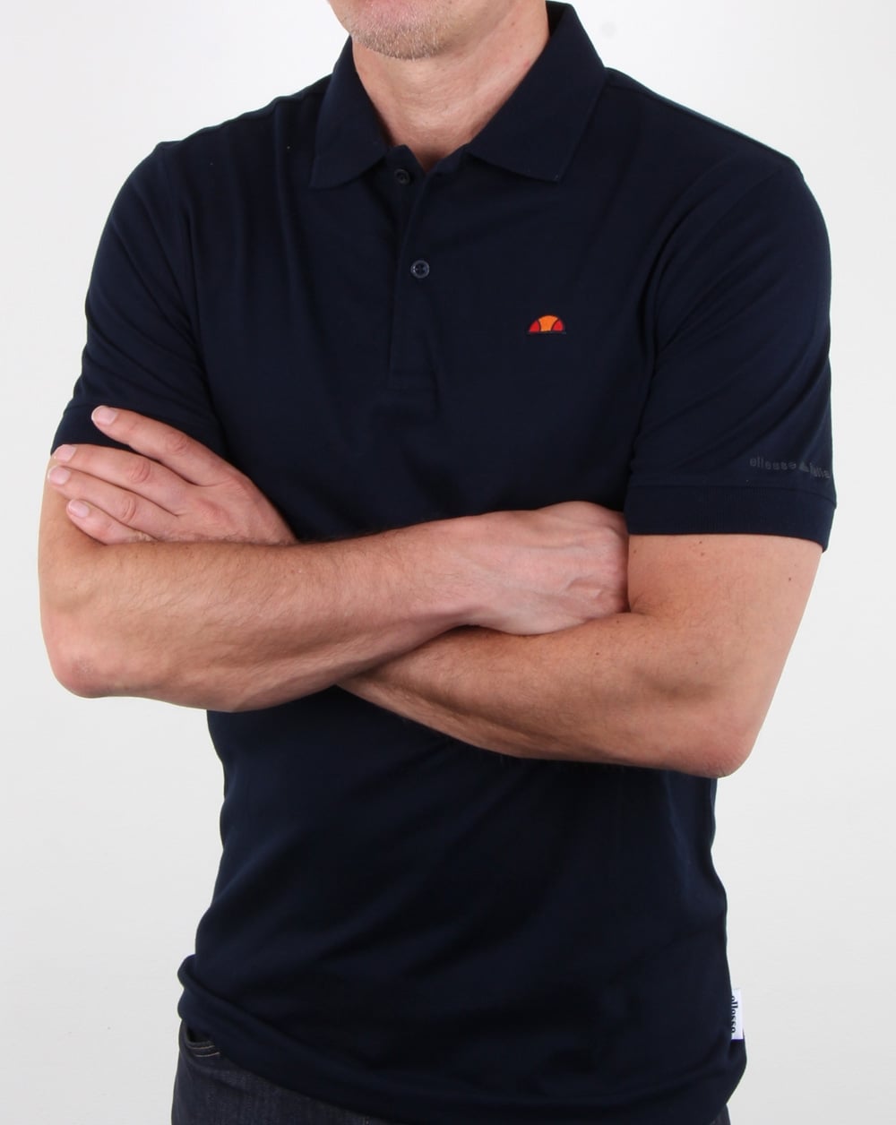 Ellesse Moncalieri Polo Shirt Navy