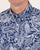 Pretty Green Payton Paisley Shirt Navy