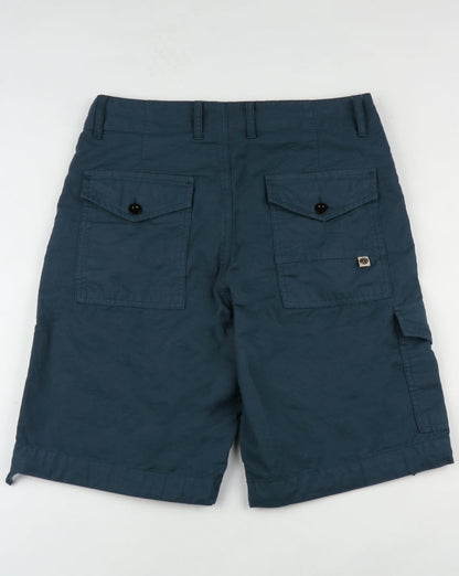 Pretty Green Rockwood Cargo Shorts Blue