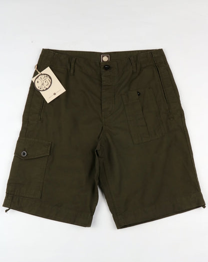Pretty Green Rockwood Cargo Shorts Khaki