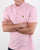Lyle And Scott Overhead Oxford Short Sleeve Shirt Pink