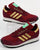 Adidas New York Trainers Burgundy/Gold
