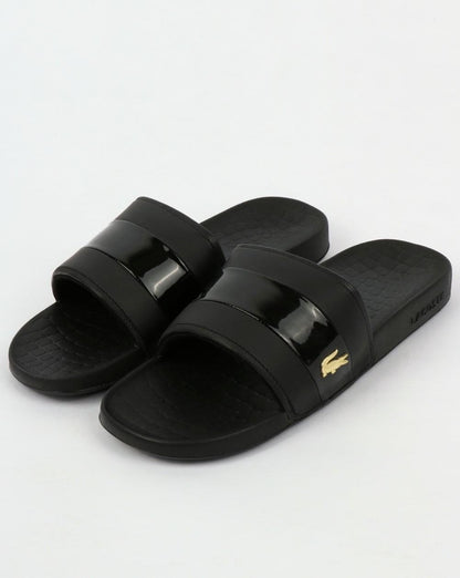 Lacoste Fraisier Sliders Black/Gold