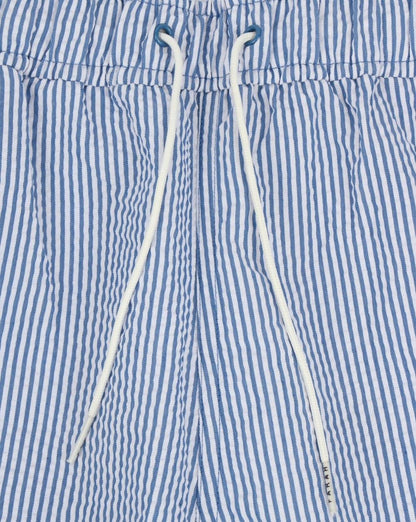 Farah Colbert Seersucker Swim Shorts Royal Blue