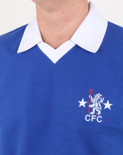 80s Casual Classics Chelsea 1976 Retro Shirt Blue
