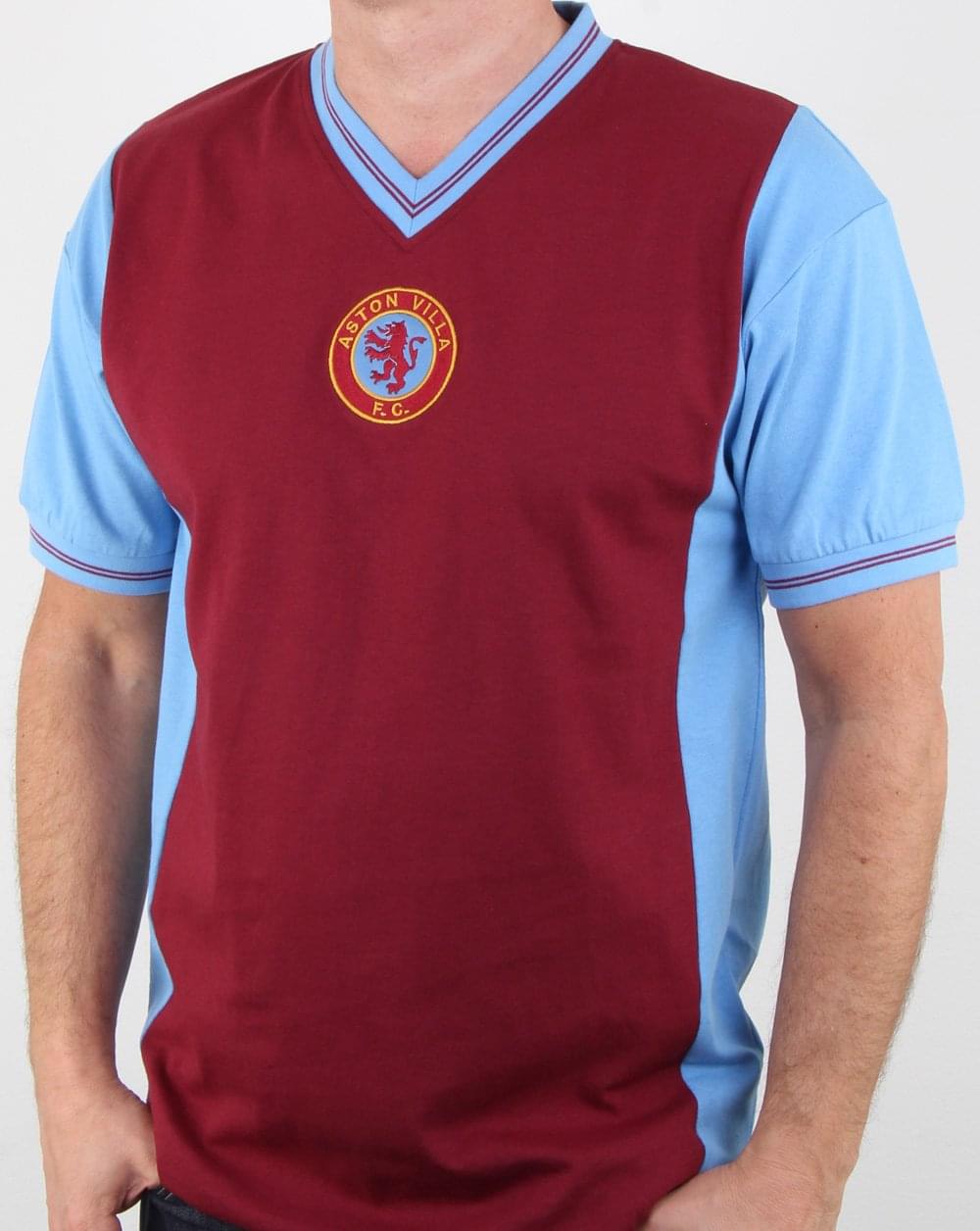 80s Casual Classics Aston Villa 1982 Retro Shirt Claret