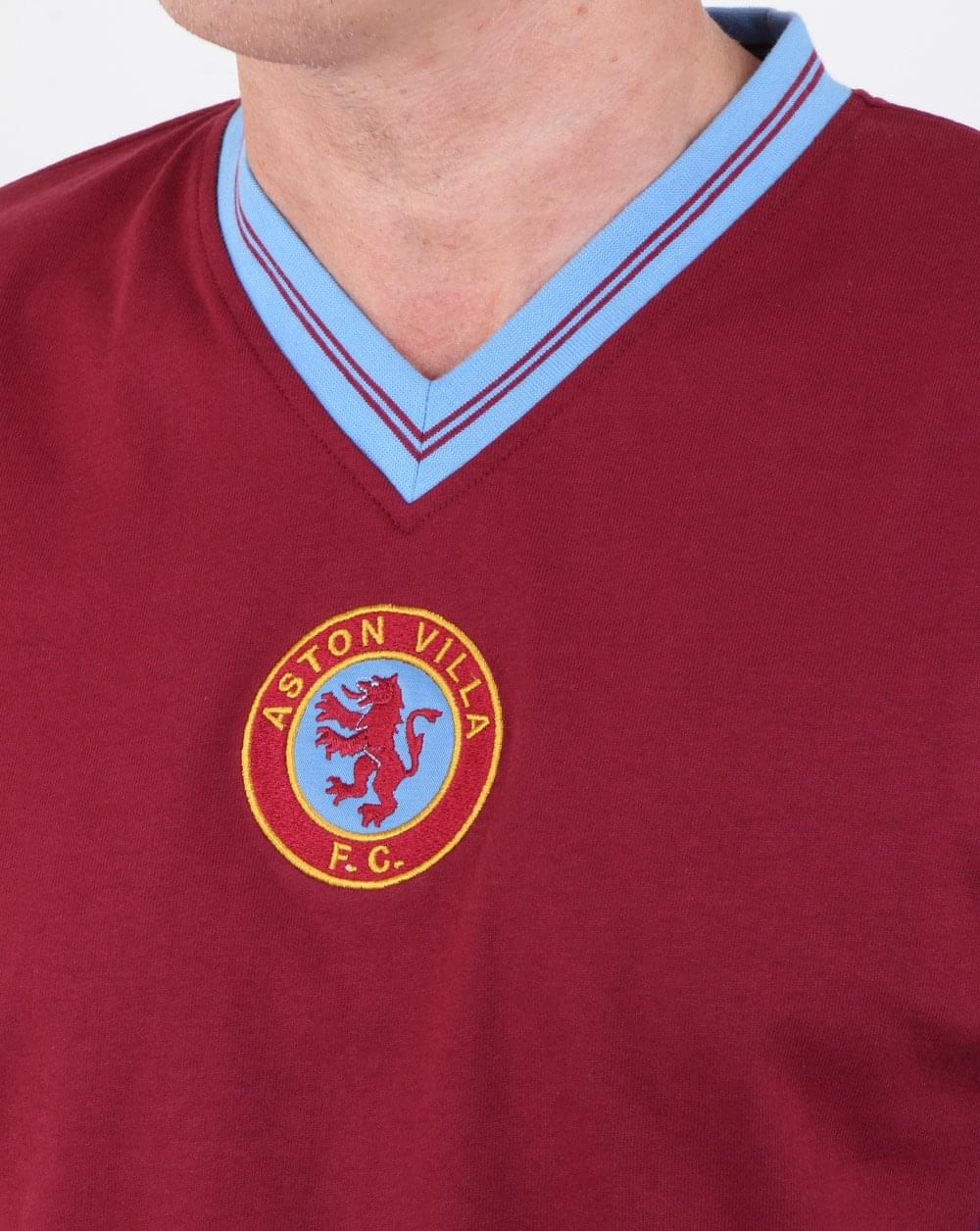 80s Casual Classics Aston Villa 1982 Retro Shirt Claret