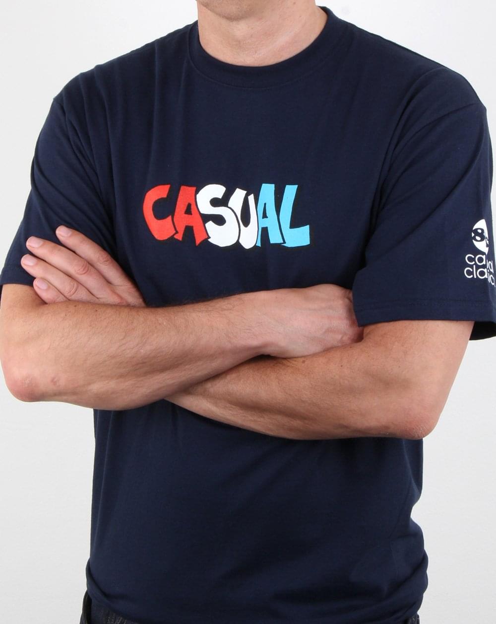 80s Casual Classics Graffiti T Shirt Navy